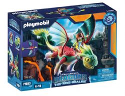 PLAYMOBIL DRAGONS DREAMWORKS - LES NEUF ROYAUMES - FEATHERS ET ALEX (THE NINE REALMS) #71083
